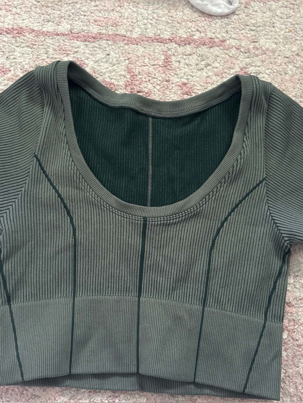 Women’s Ribbed Scoop Neck Crop Top from aerie